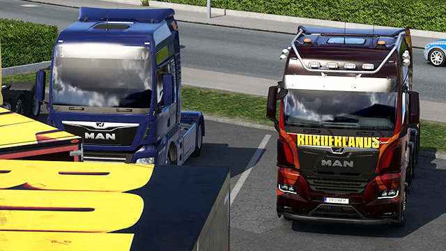 BORDERLAND Paintjob for the MAN TGX 2020