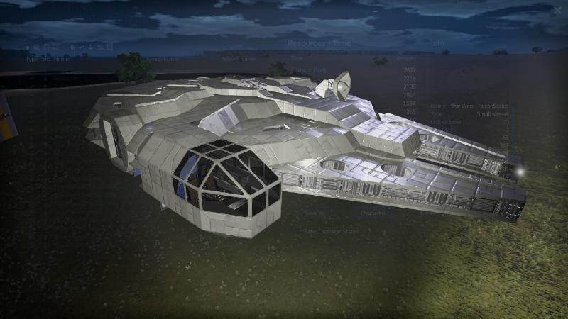 Star Wars - FalconScaled