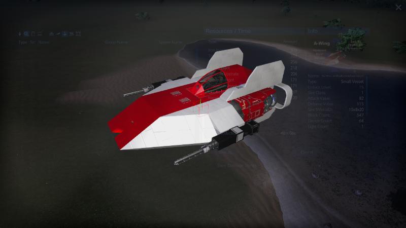 Star Wars A-Wing (hard)