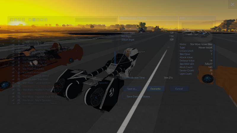 Star Wars Hover Bike