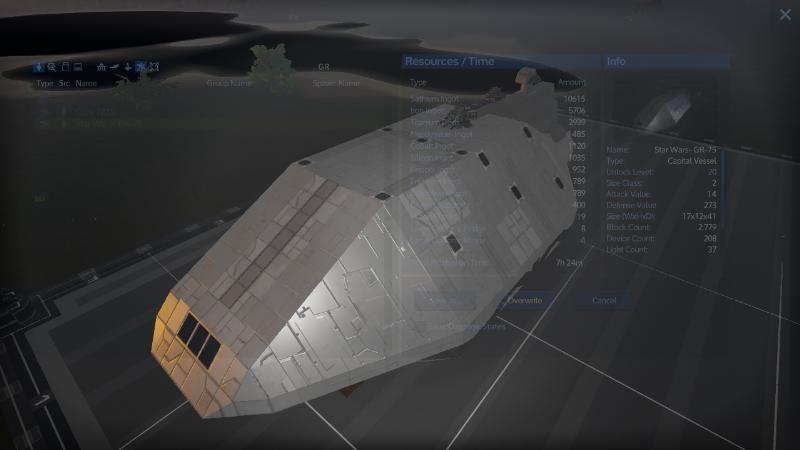 Star Wars- GR-75