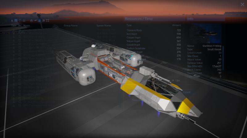 StarWars Y-Wing