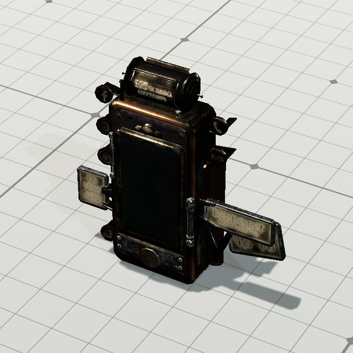 steampunk display
