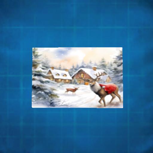 єäняi§  " Reindeer " ( Picture Frame )