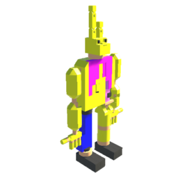 improved springbonnie suit w person in it
