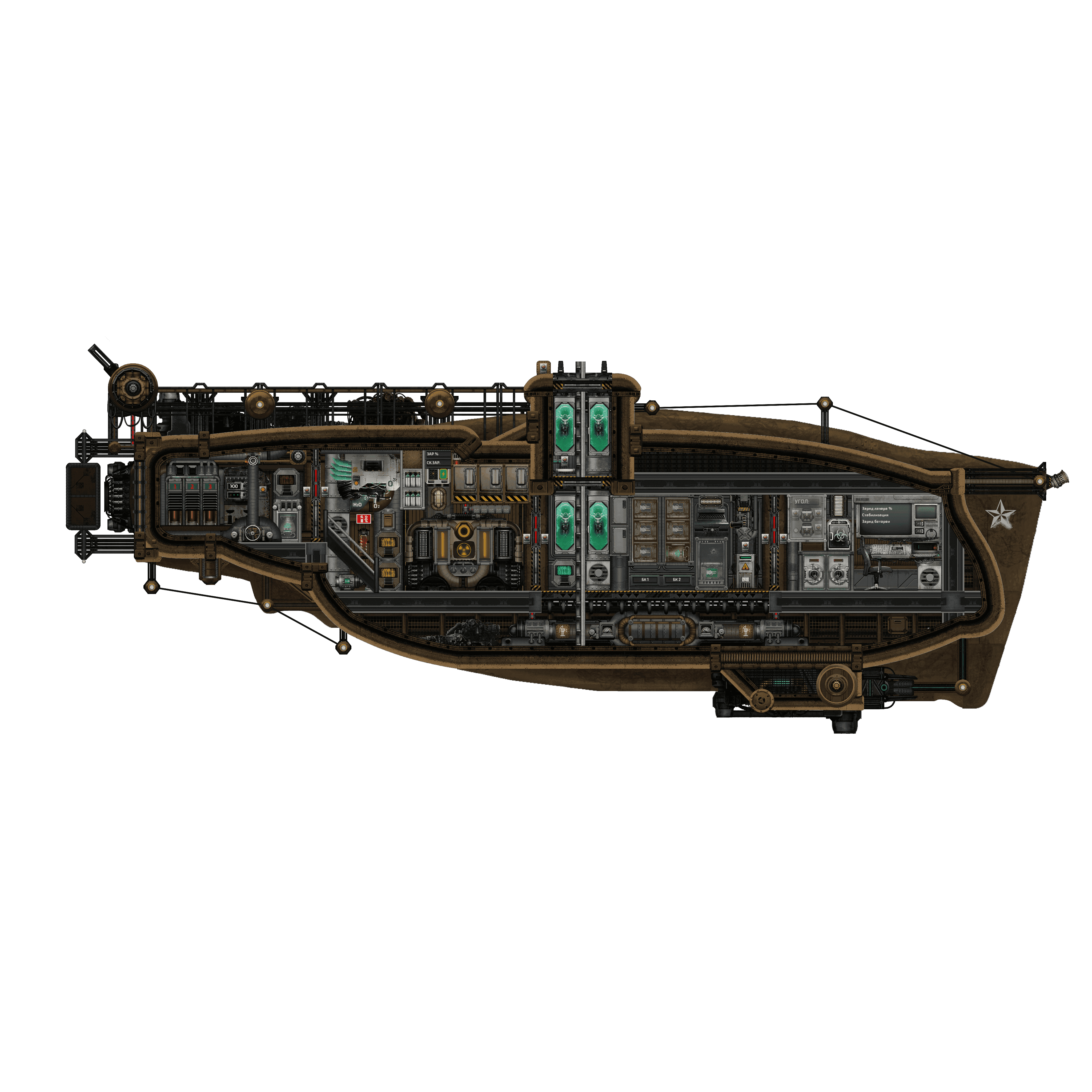 Комар – Barotrauma Mod
