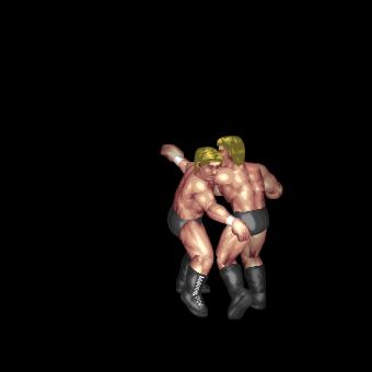 German Suplex (Running Counter)