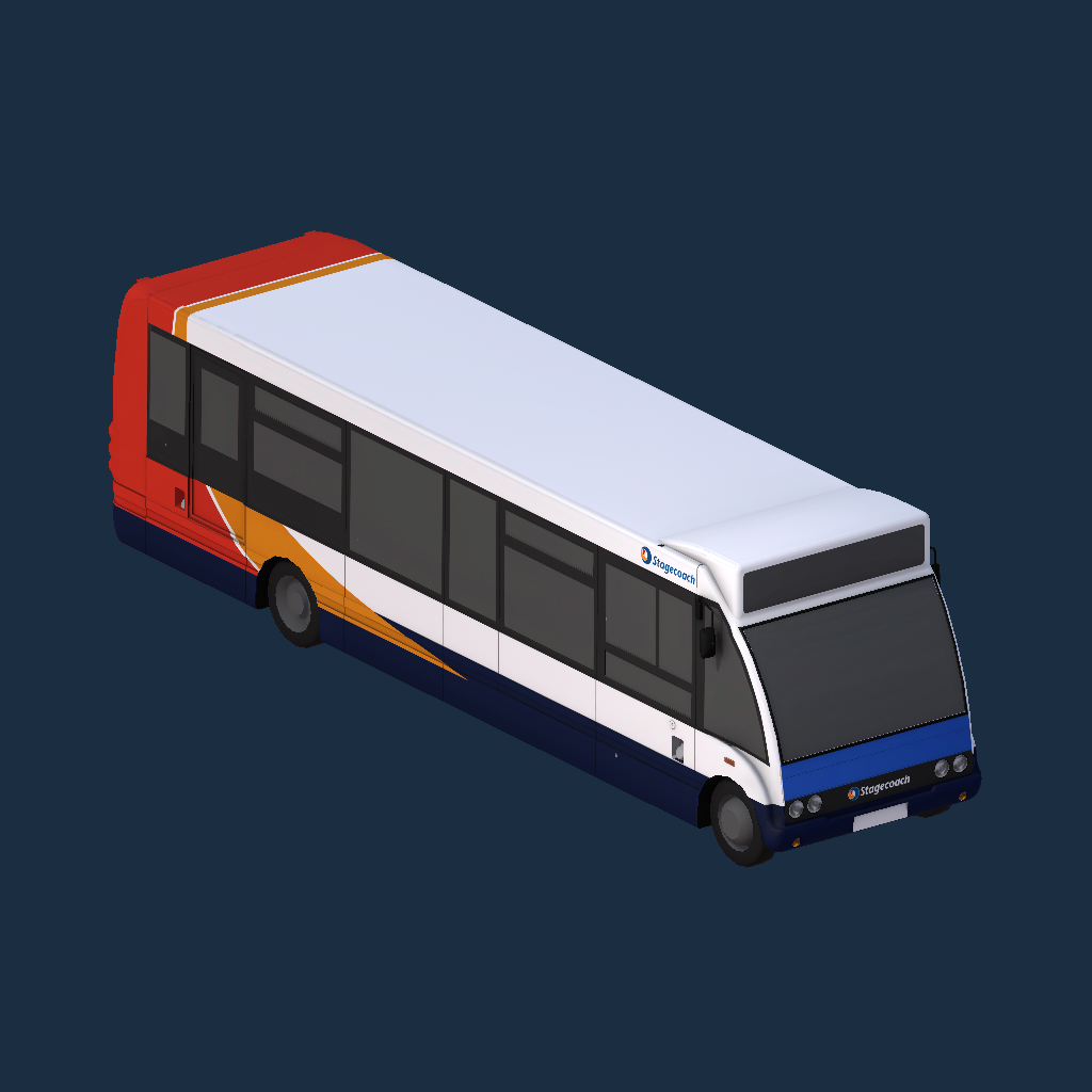 Stagecoach Half Beachball Optare Solo