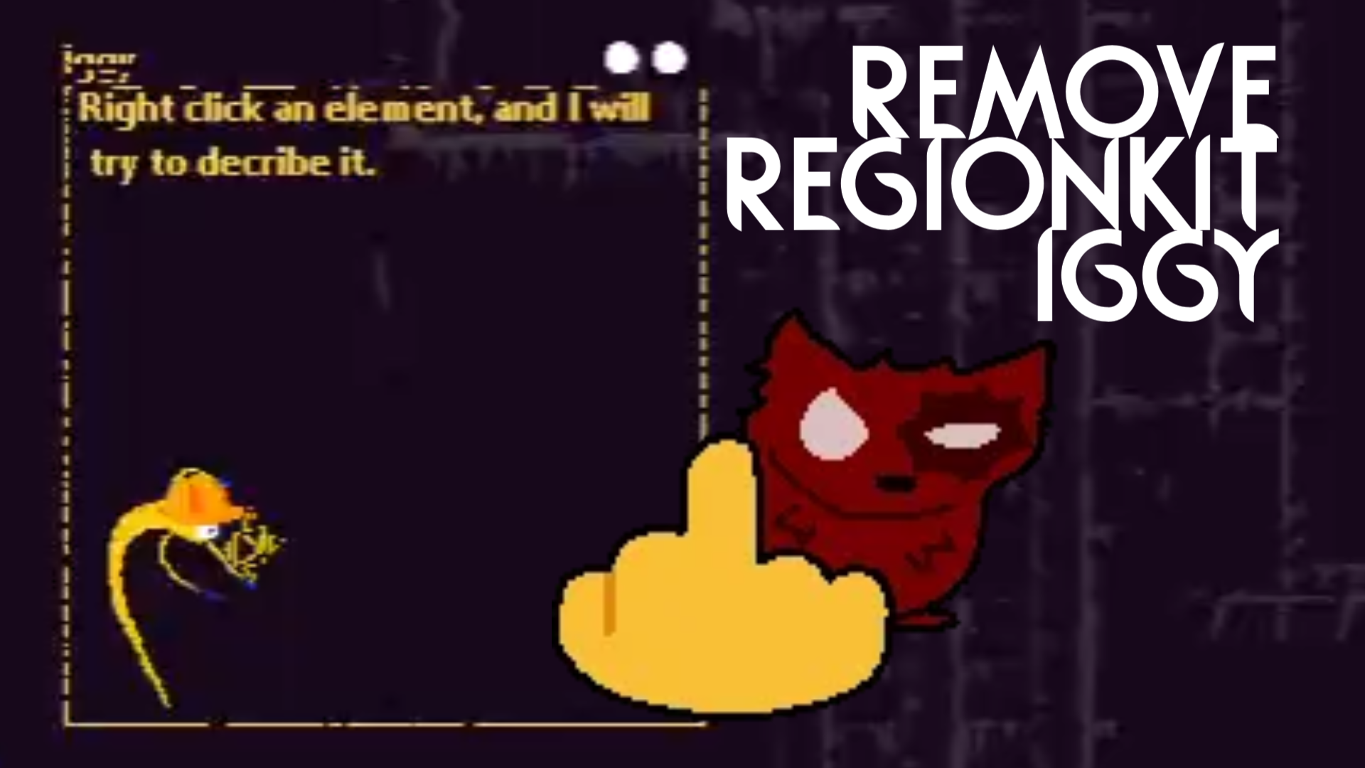 Remove RegionKit Iggy