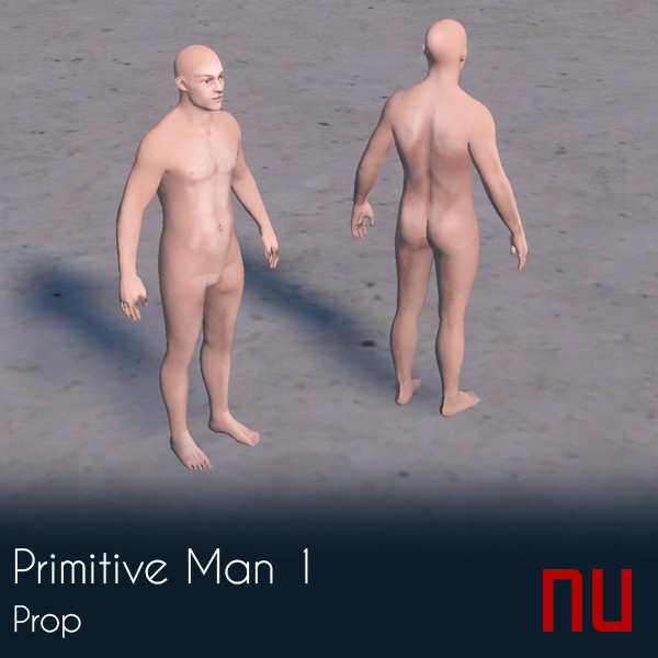 Egyptian Man 1A (Primitive Man 1)