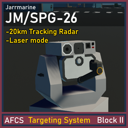 JM "JM/SPG-26" 20km Tracking Radar