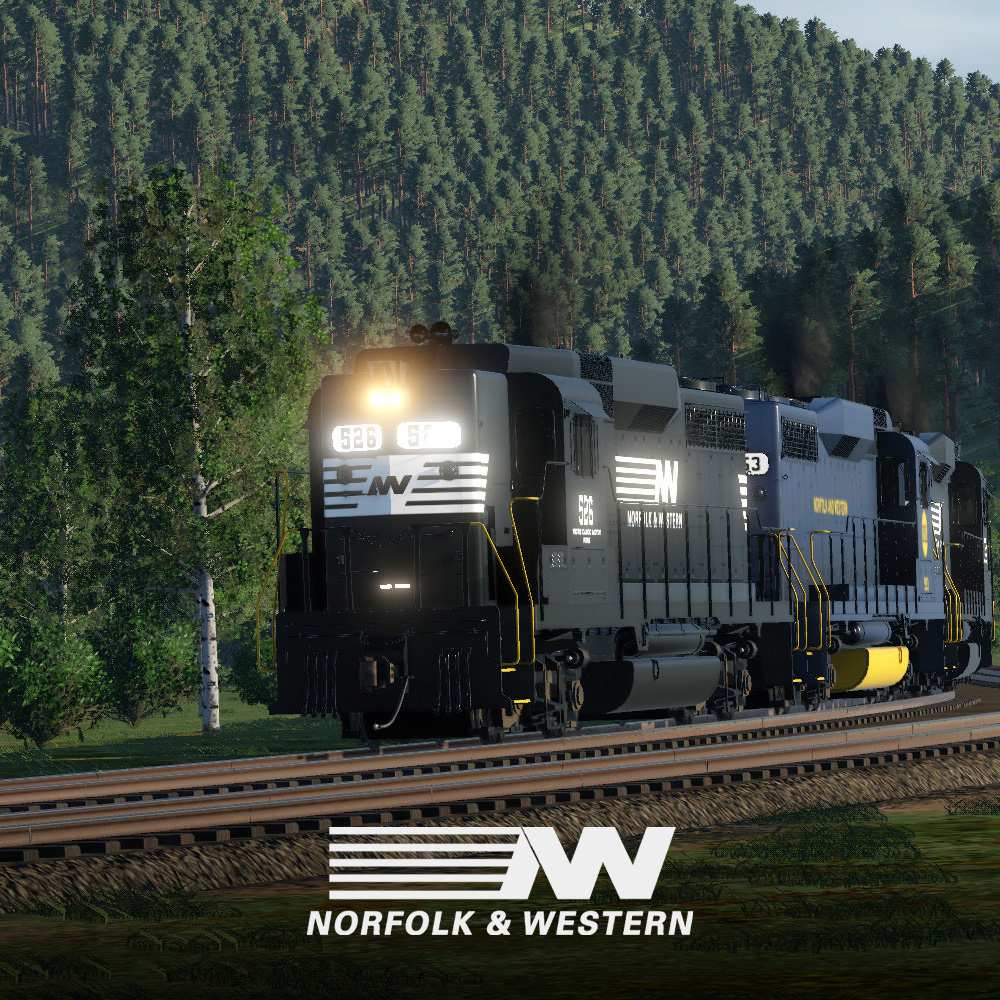 EMD GP30 Norfolk and Western
