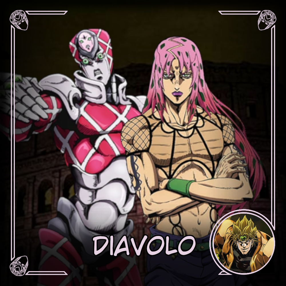 Anime Villainous - Diavolo (DIO Reskin)