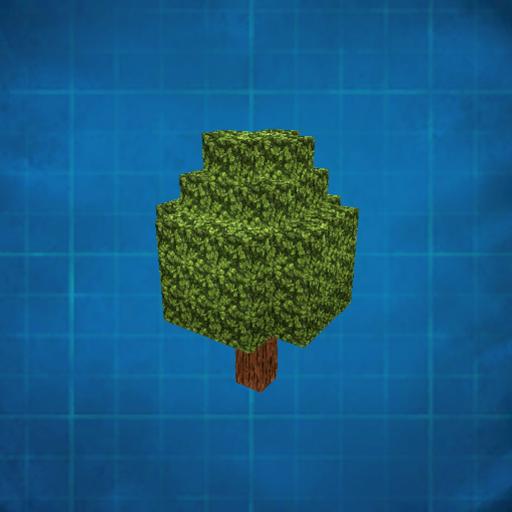 Minecraft Oak Tree preview