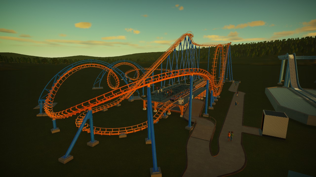 Steamin Demon and Desperado Plunge