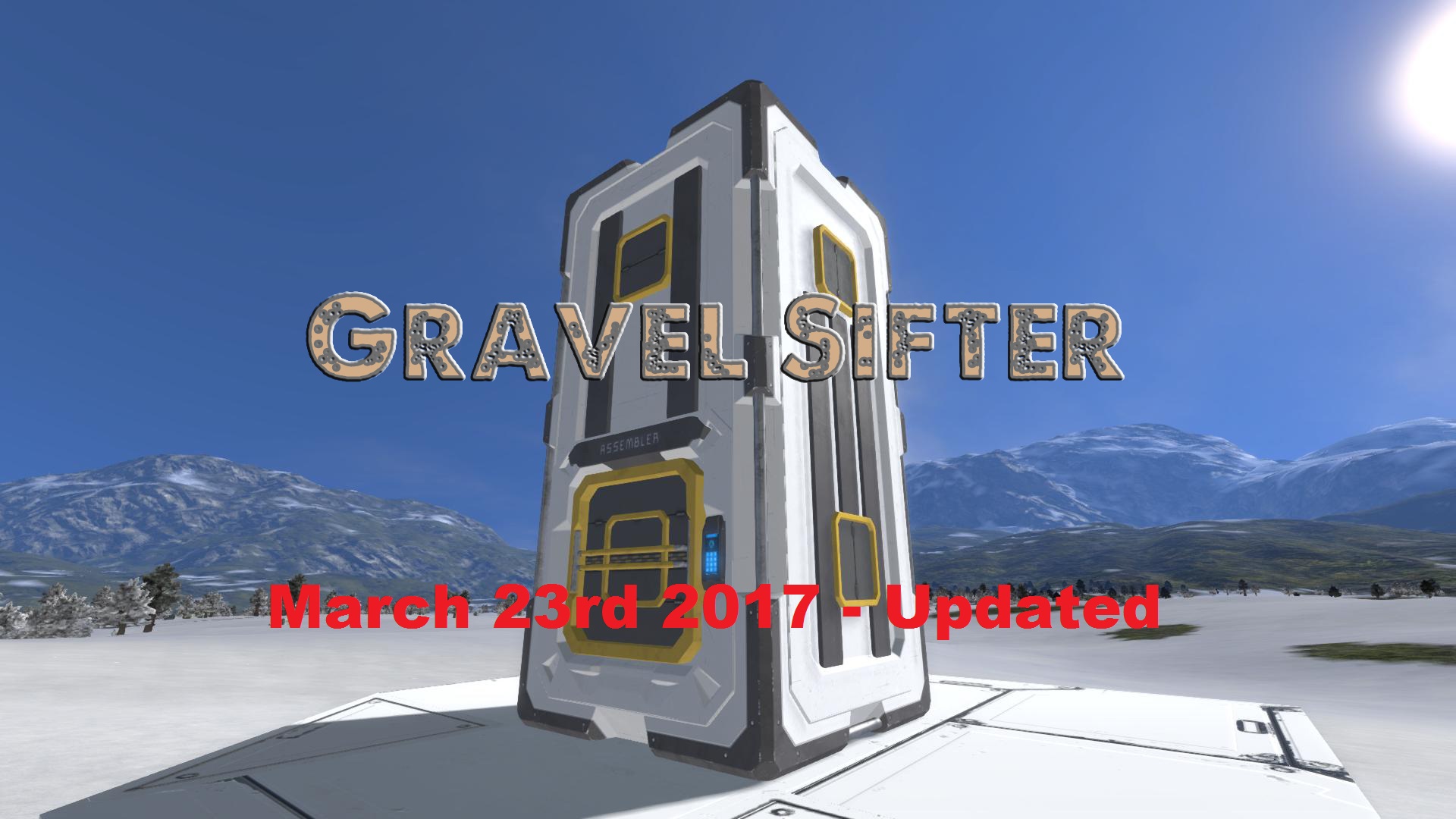 1000x Gravel Sifter Modified preview