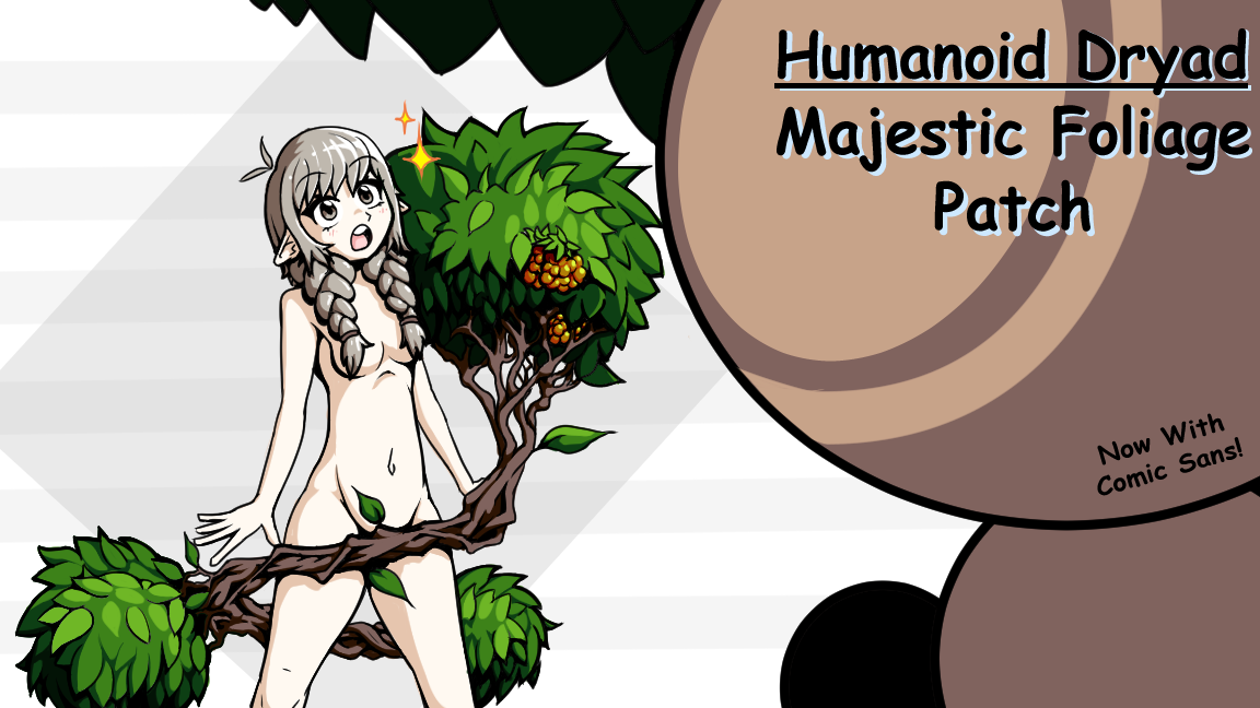 Humanoid Dryad Majestic Foliage patch