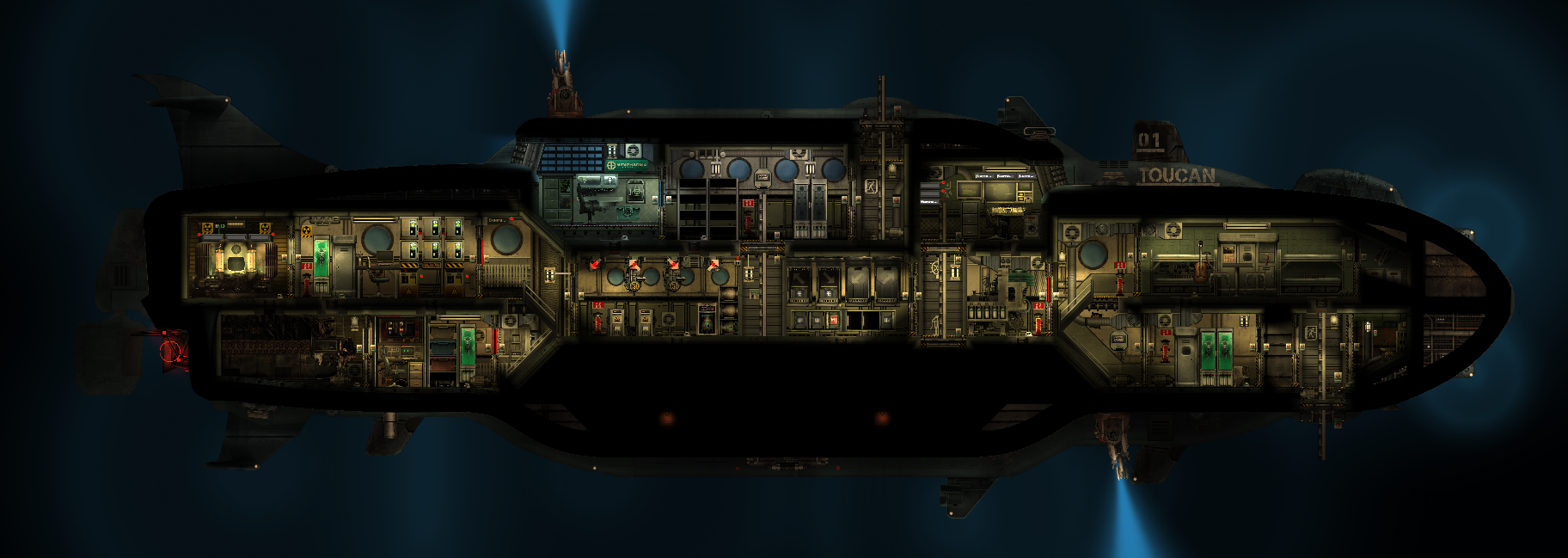 S.S.Toucan 01 – Barotrauma Mod