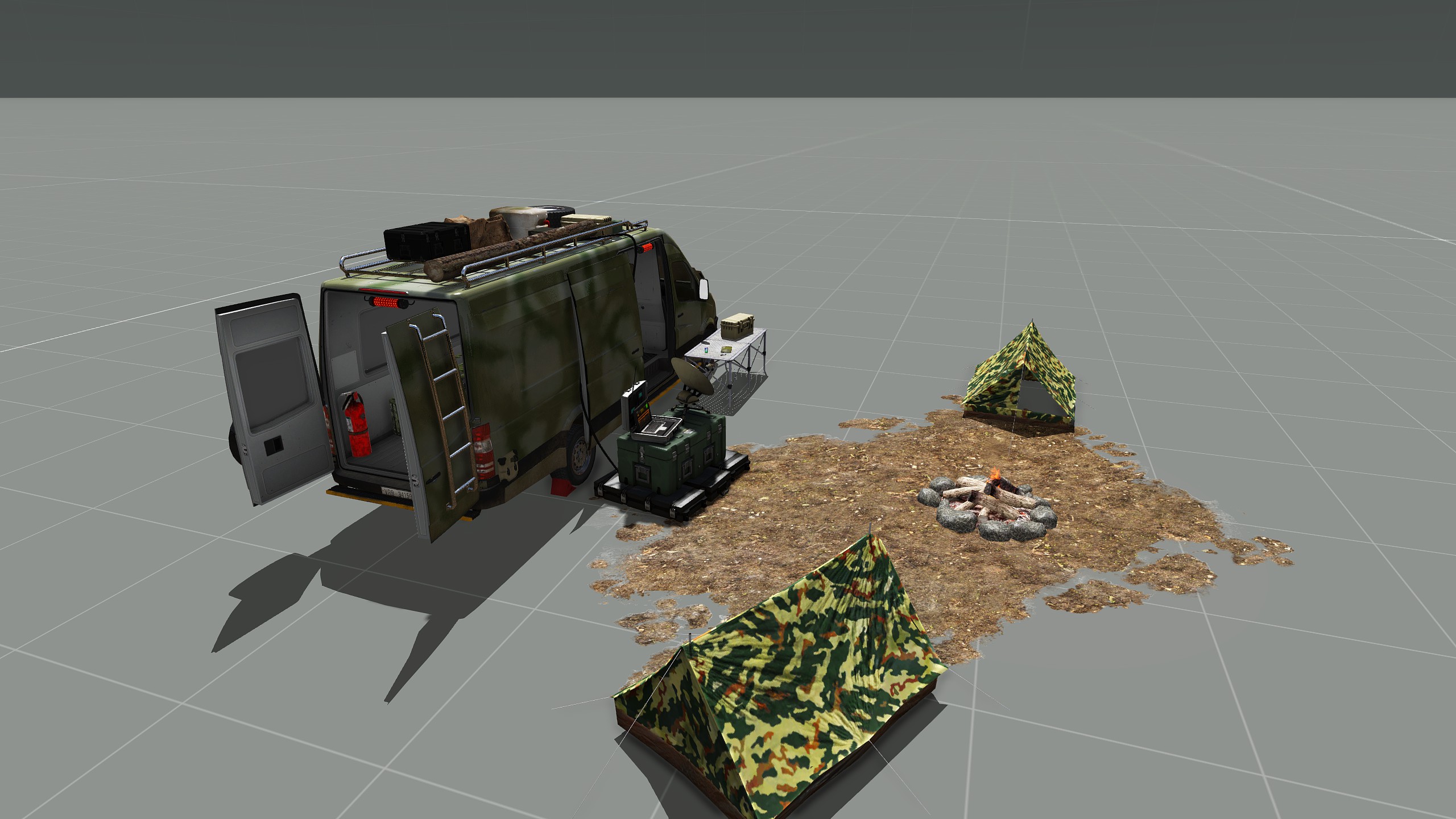 🛠️ Camp Van 2 - scripted preview
