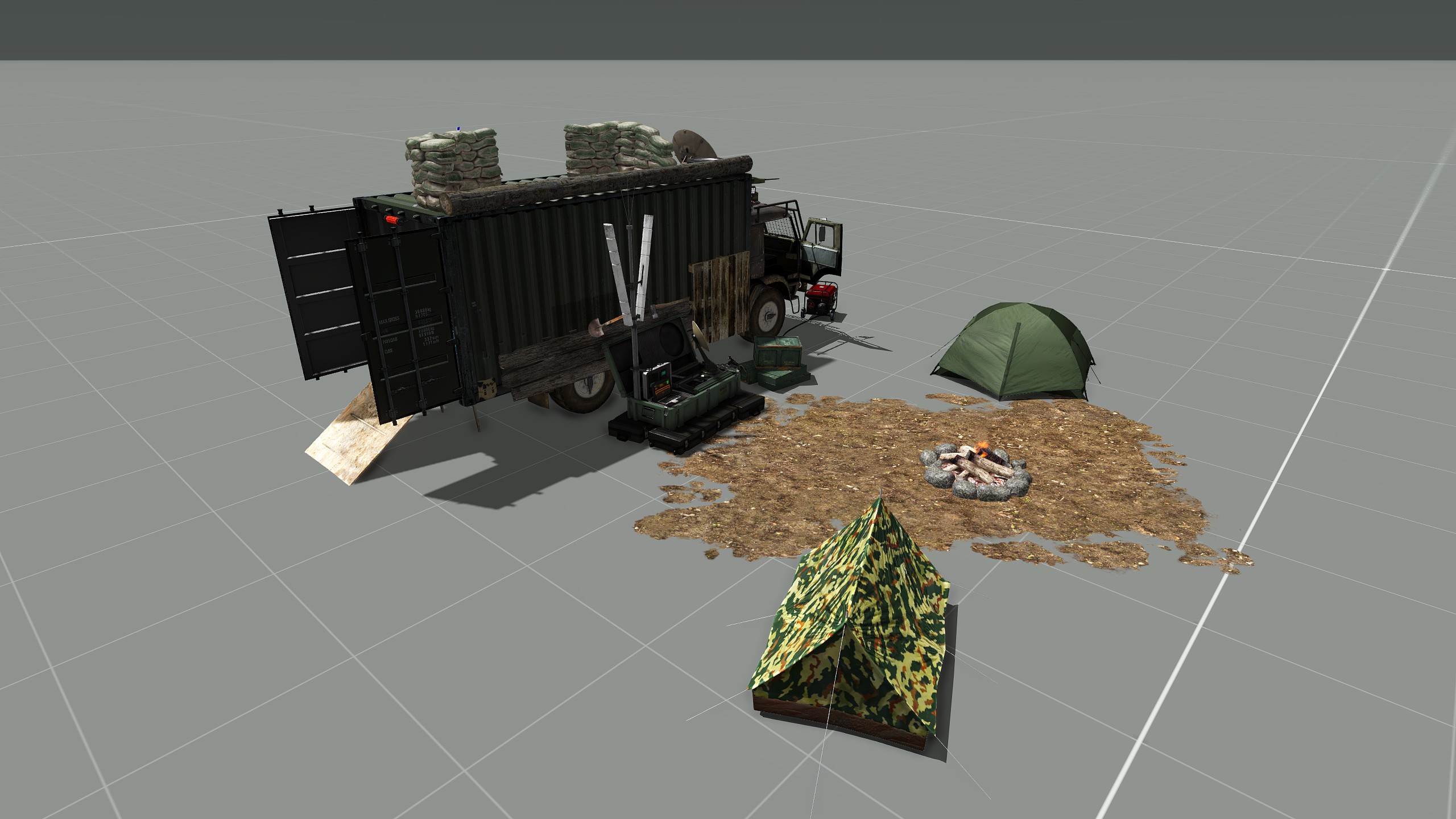 🛠️ Camp Truck - scripted preview