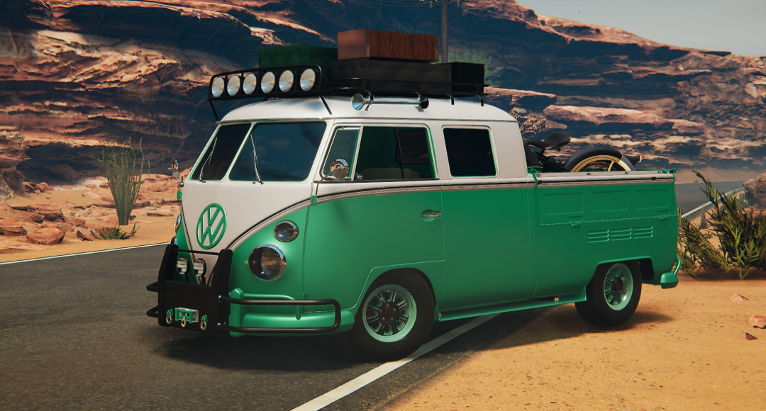 CONFIG: 1966 VW T1 Double cab AWD pickup Special Edition 0Ts
