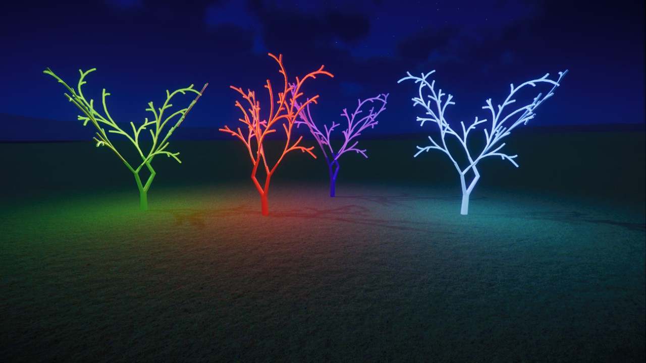 Christmas tree lights