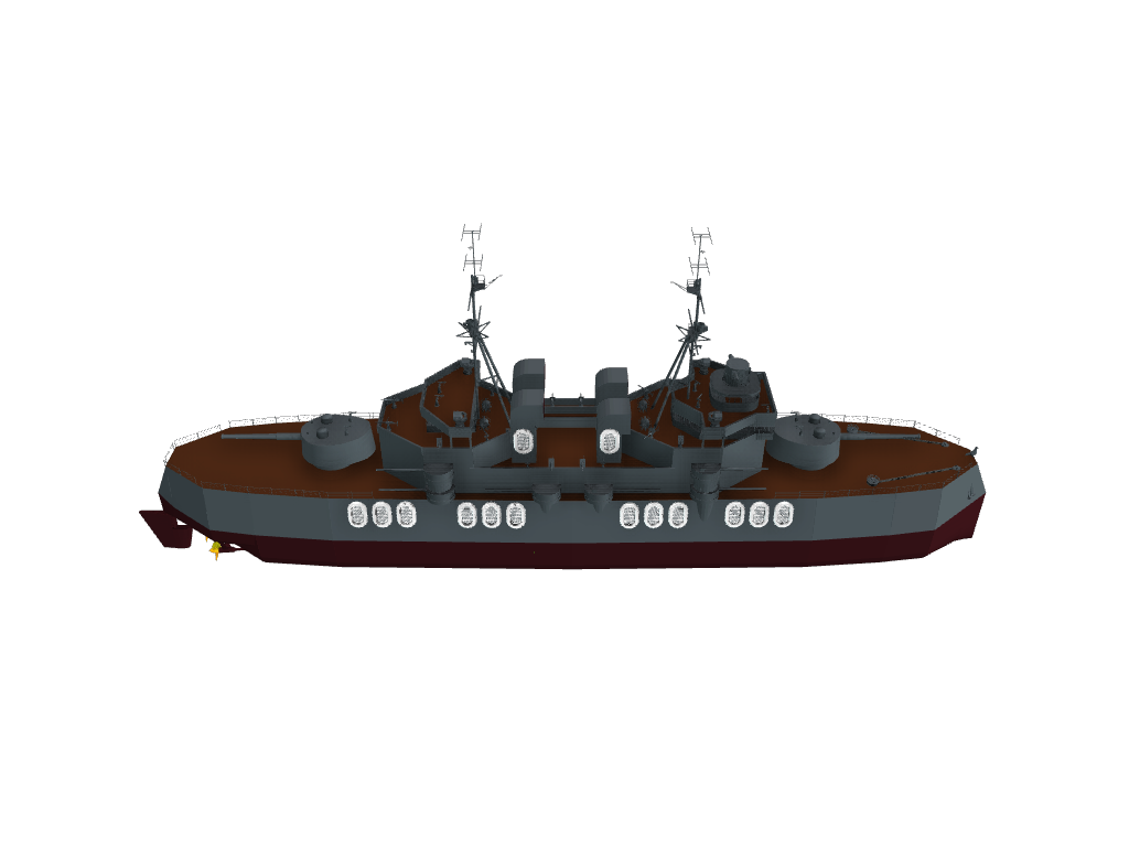 La Rivière Class Armored Cruiser