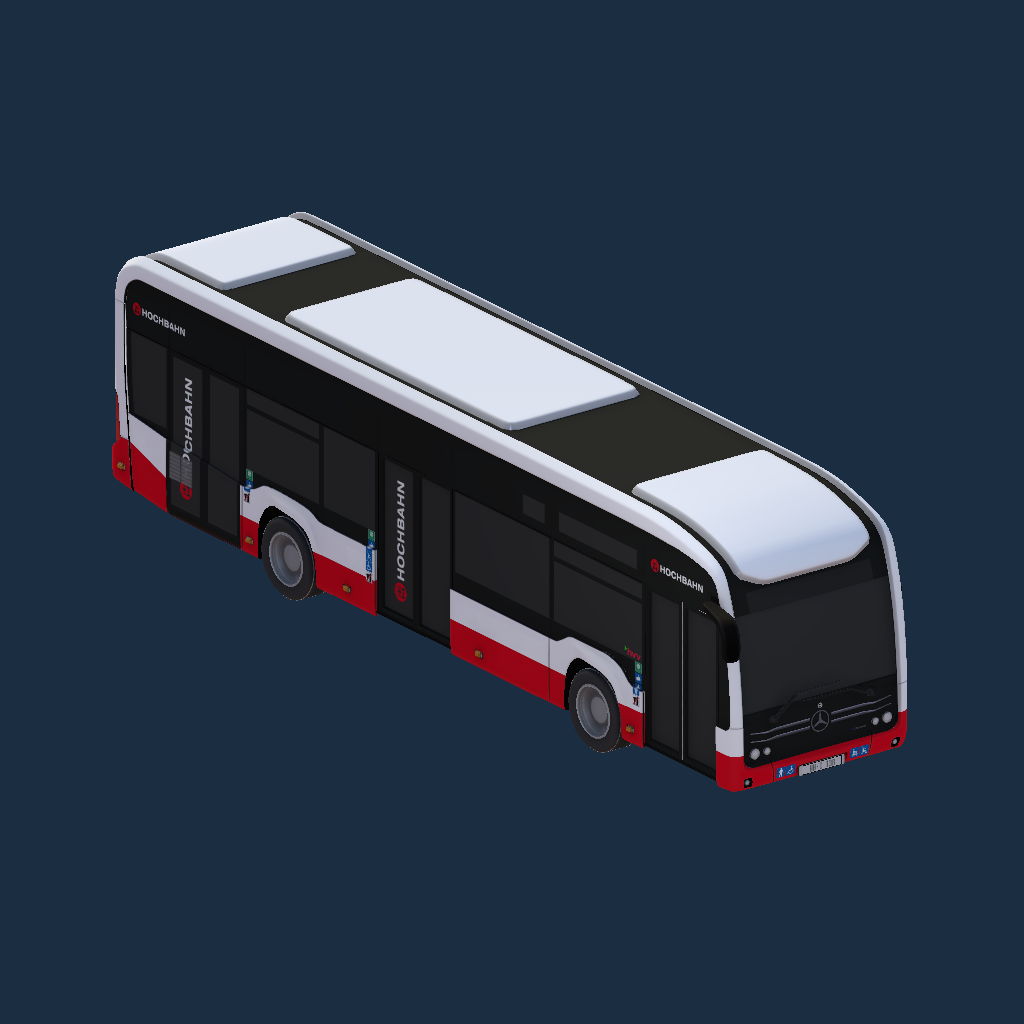 Hochbahn - eCitaro Standard (3 Türen)