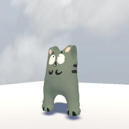 Cat long legs