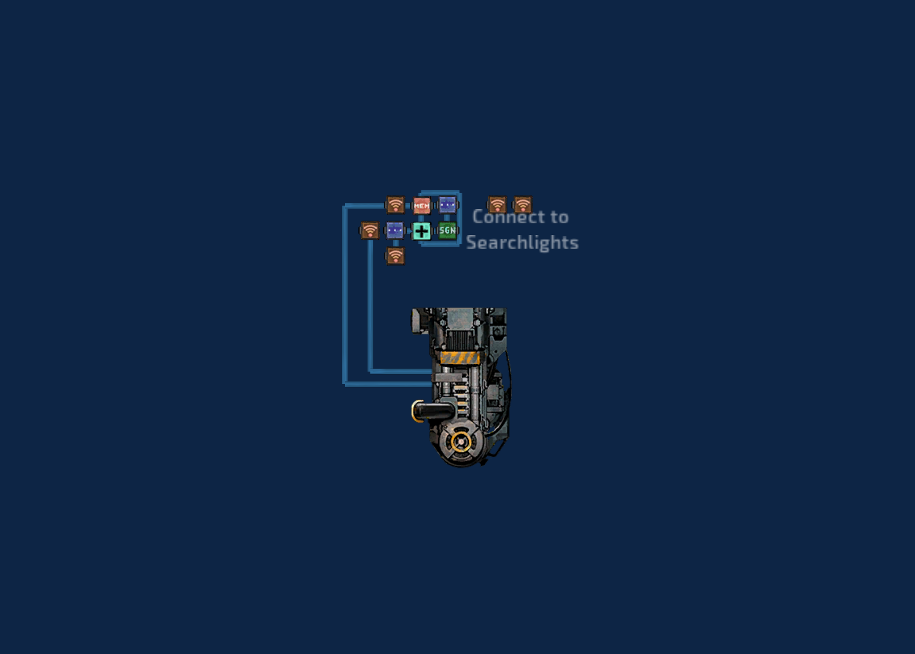 Single Periscope Searchlight System – Barotrauma Mod