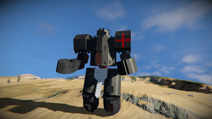 walking castel mech