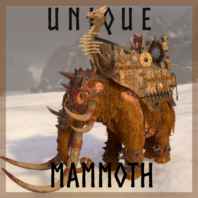 Unique Mammoth for Wulfrik
