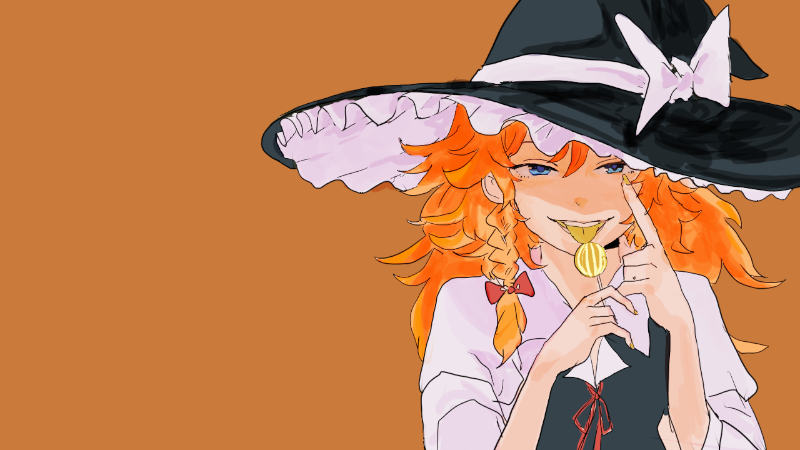 touhou project - marisa wallpaper