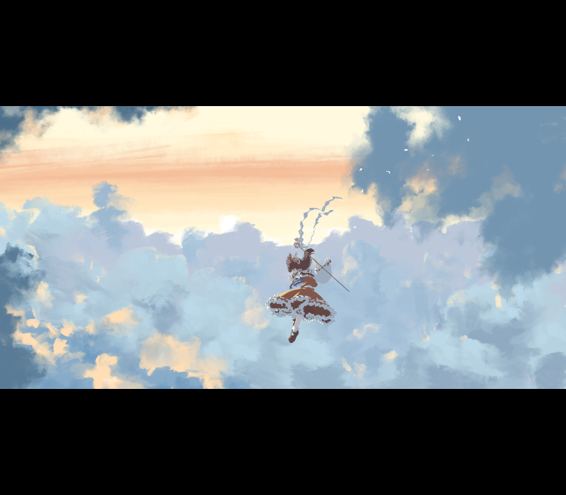 touhou project - wallpaper new world