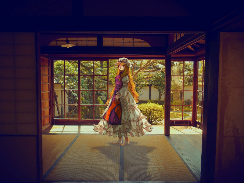 touhou project - yukari yakumo real world