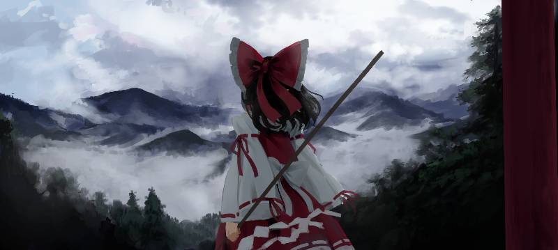 touhou project wallpaper new world