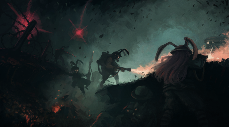 touhou project - lunar war wallpaper ww1