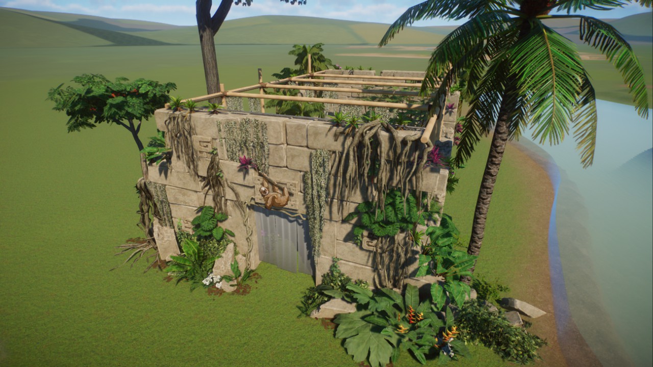 South American sloth walkthrough exhibit