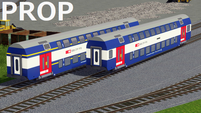 Prop SBB DPZ coach for Re 420 Lion