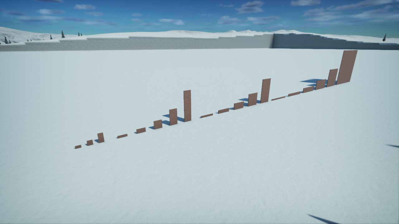 Silent - Planter Brick Wall 4m x 0.25m
