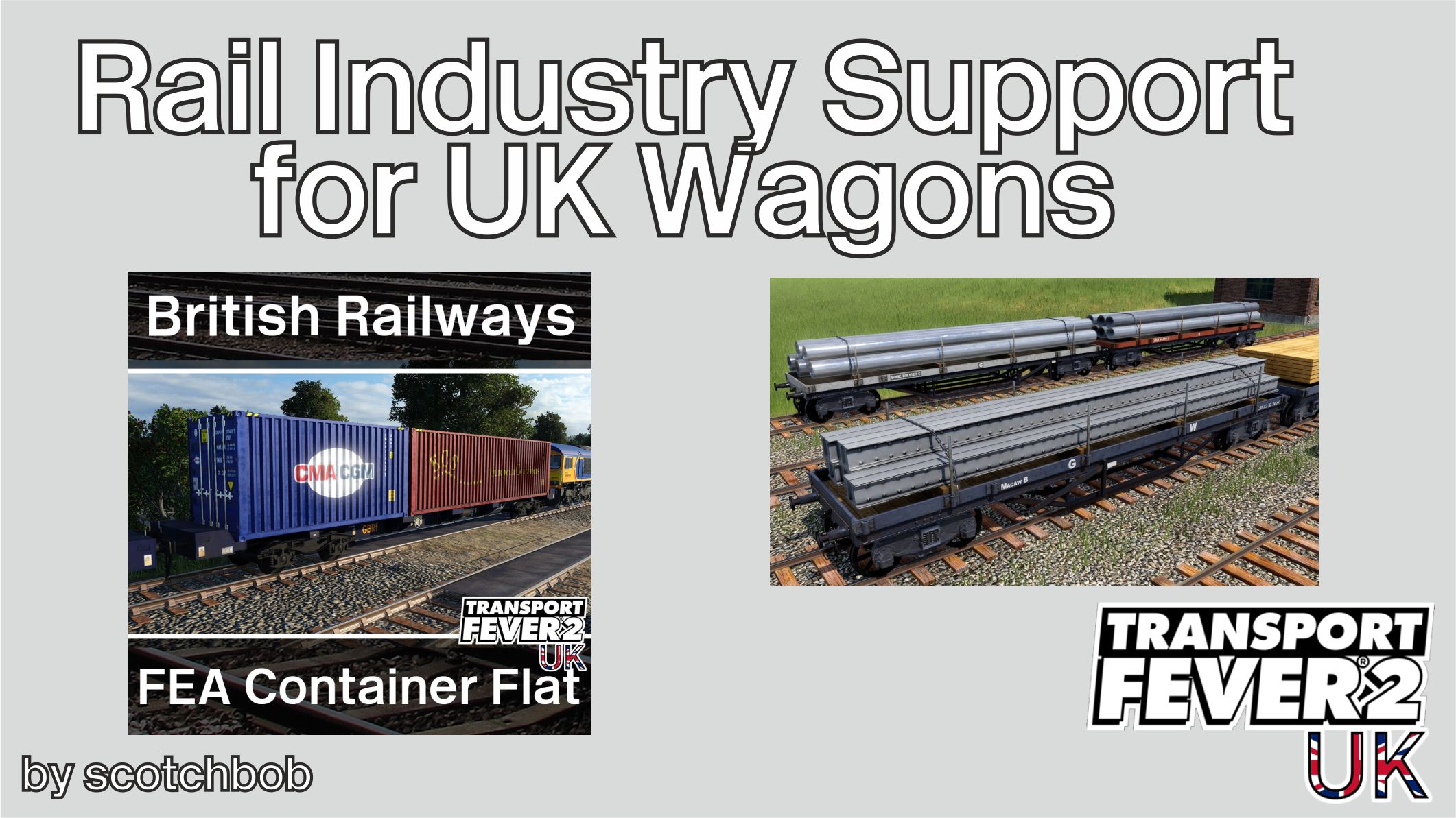 Rail & Track Industry cargos for UK wagons
