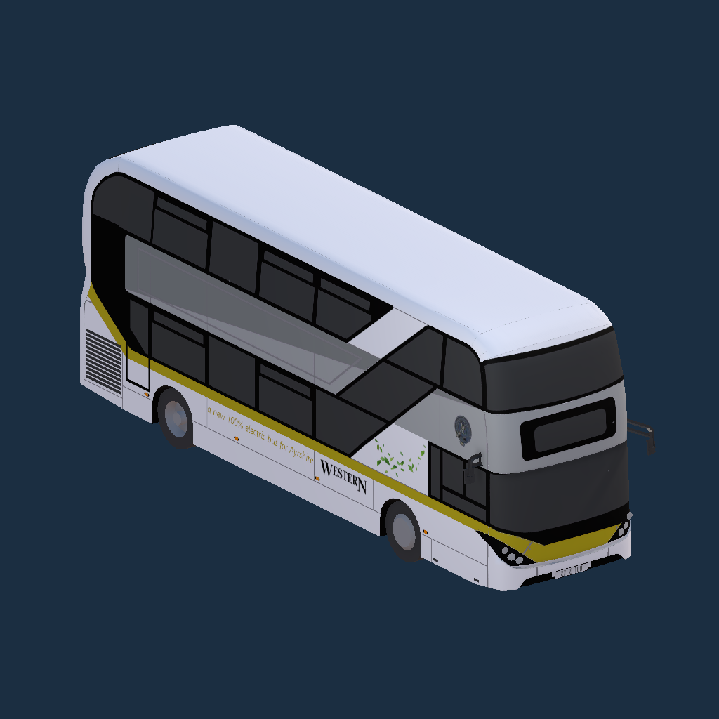 Western Scottish Enviro400 City EV