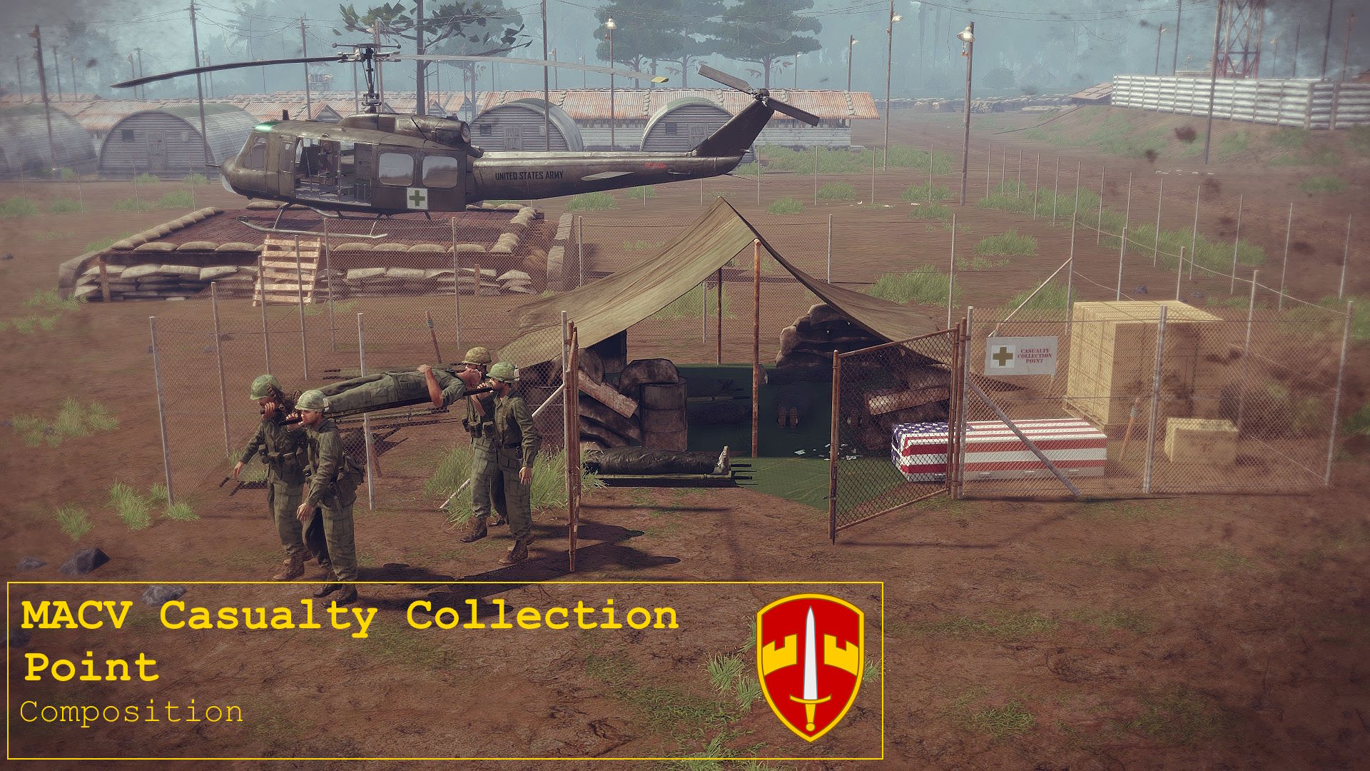MACV Casualty Collection Point