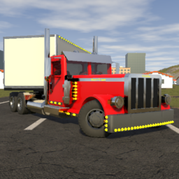 G.A.R.I.E Motors 1969 v12 Diesel Tractor Highway Truck with Trailer Attachment