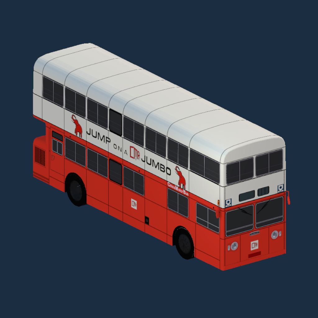 CMB LF - Fleetline Metsec 33ft  70s Red Jumbo