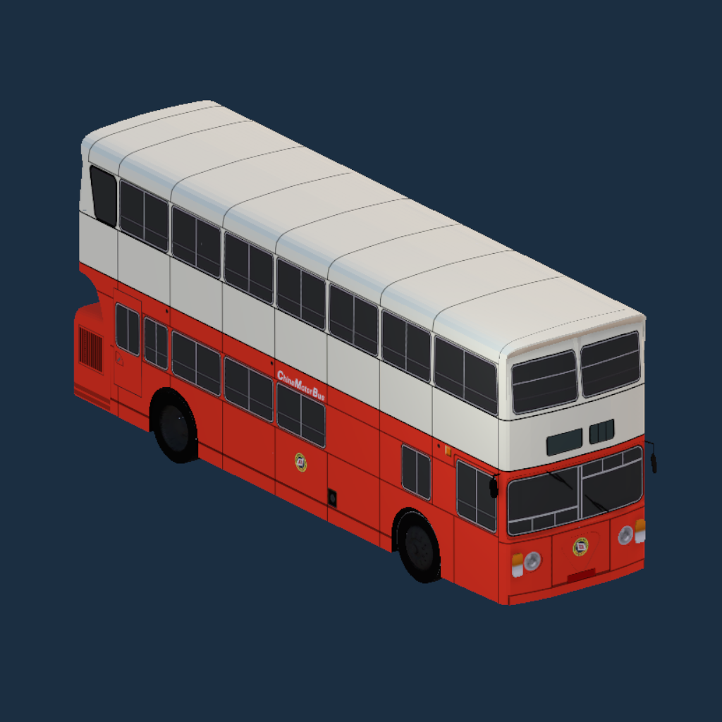 CMB LF - Fleetline ALX 33ft  70s Red