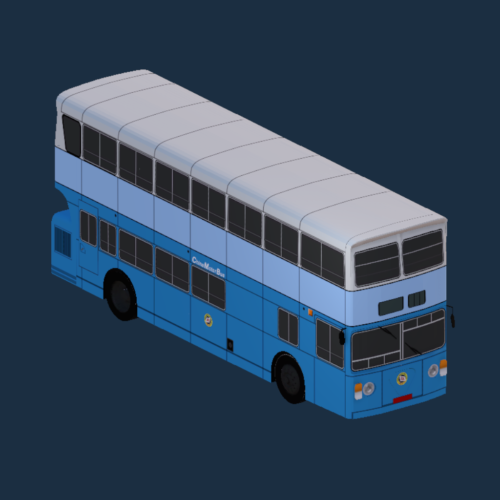 CMB LF111 - Fleetline ALX 33ft  Blue Two-tone