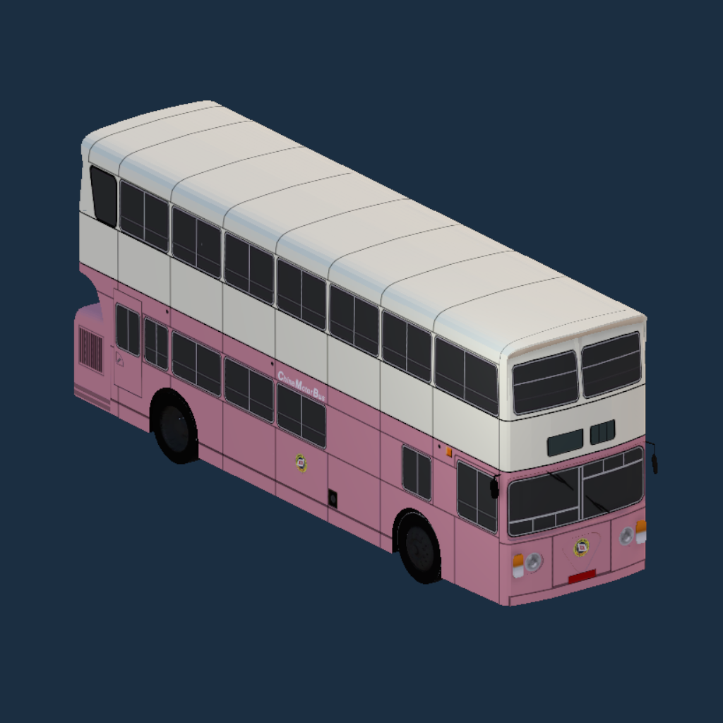 CMB LF116 - Fleetline ALX 33ft  Pink