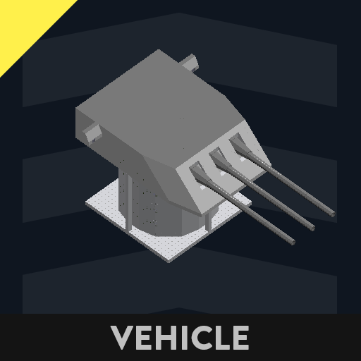 Large Triple Artillery Turret