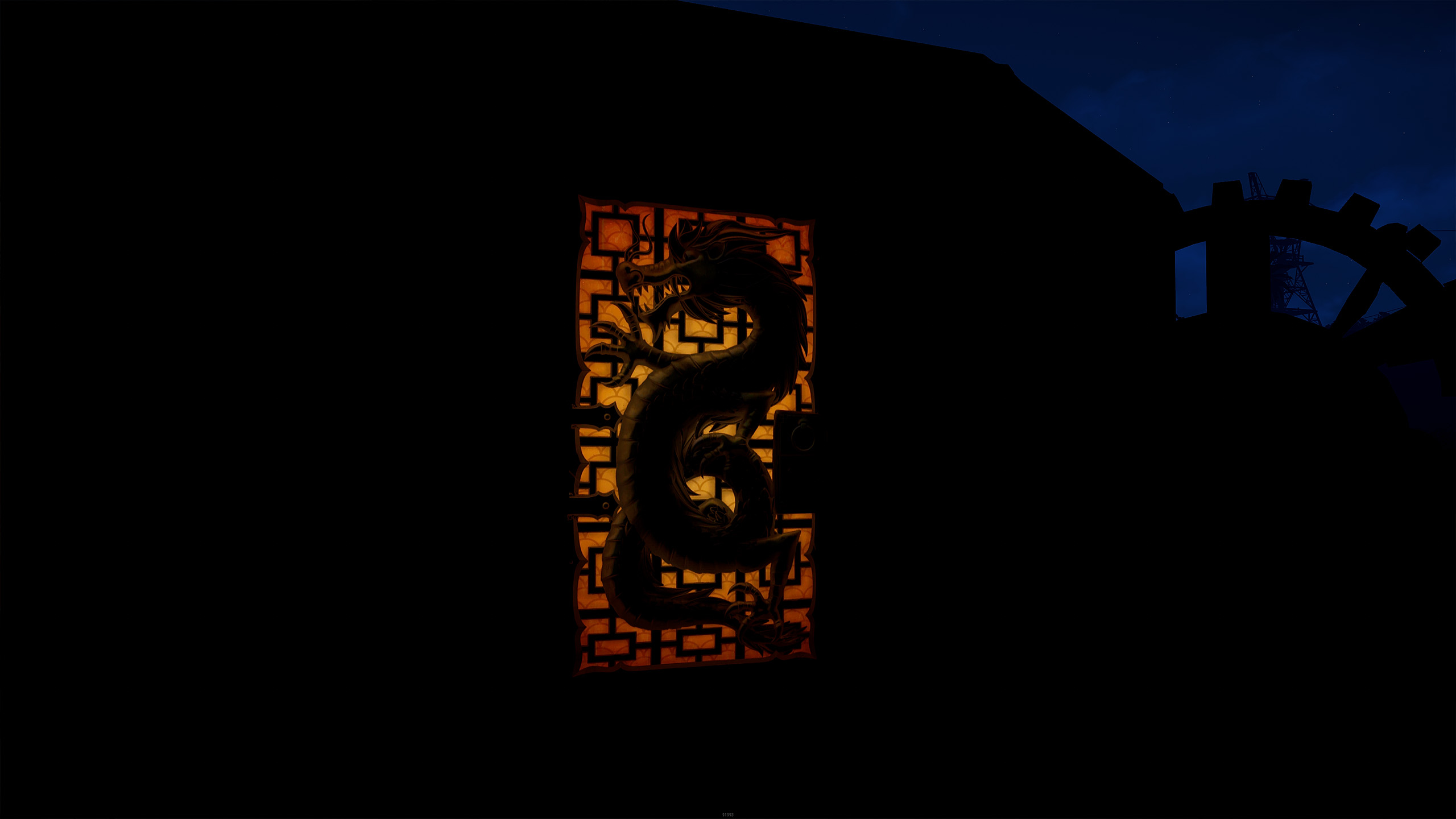 Year of the Dragon Door